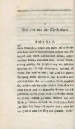 62-133 Das alte und neue Christenthum