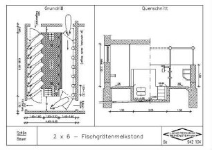 2x6-Fischgrätenmelkstand