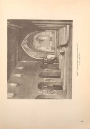 Bild 75 Innenansicht der Klosterkirche in Lorch 1863