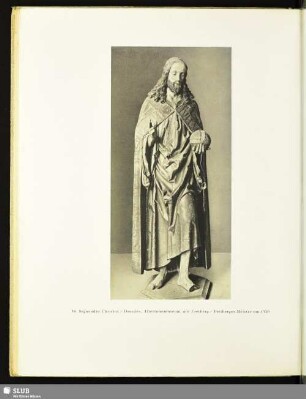 30. Segnender Christus / Dresden, Altertumsmuseum, aus Freiberg / Freiberger Meister um 1520