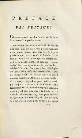 Oeuvres complètes de Voltaire, 14. Contes En Vers