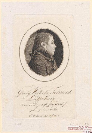 Georg Wilhelm Friedrich Löffelholz; geb. 7. Juli 1775