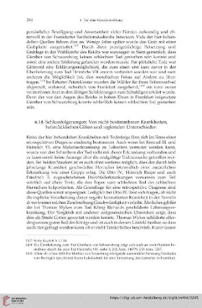 Schlussfolgerungen: Von nicht bestimmbaren Krankheiten, heimtückischen Giften und regionalen Unterschieden