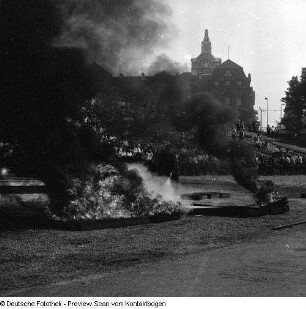 Feuerwehr-Übung; Brandschutz-Tagung; Vorführungen von Löschgeräten; Kreisfeuerwehrsportmeisterschaften