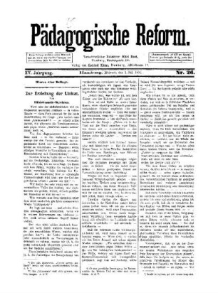 Zur Erziehung der Linken : (Schluß folgt)