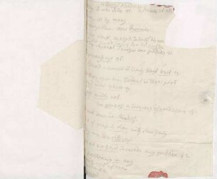 Englische Sprachübungen von Karoline Luises Hand.