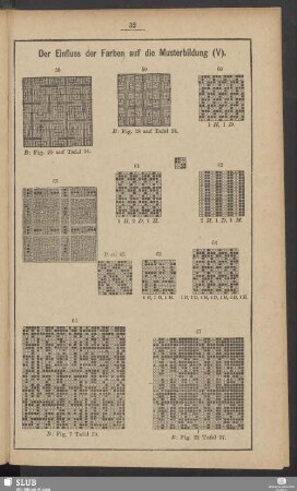 Der Einfluss der Farben auf die Musterbildung (V)