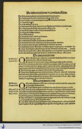 De interiectione et coniunctione