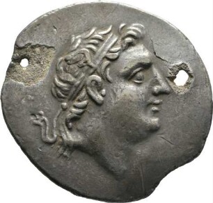 Münze, Tetradrachme, 182-149 v. Chr.