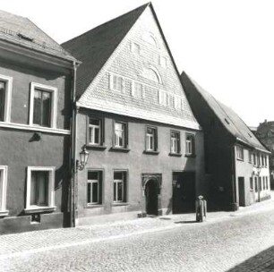 Colditz, Untermarkt 3. Wohnhaus (1564). Straßenansicht