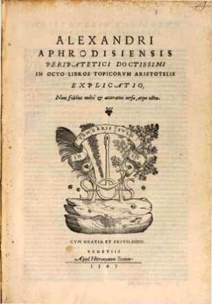 In octo libros topicorum Aristotelis explicatio