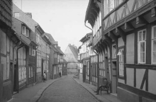 Goslar: Gasse, nahe Kaiserpfalz