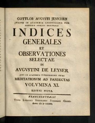 234a-234h, Perillvstris Atque Excellentissime Domine, Domine Gratiosissime.