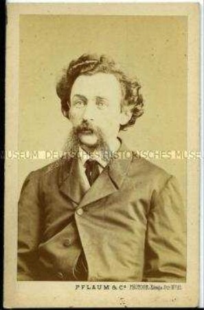 Porträt von Emanuel Eisner, Carte de Visite