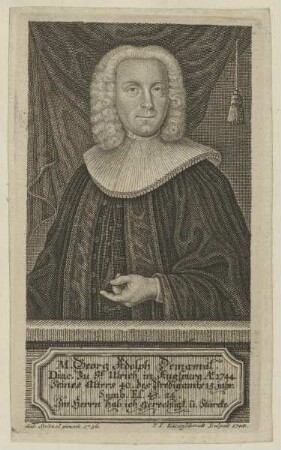 Bildnis des Georg Adolph Demamal