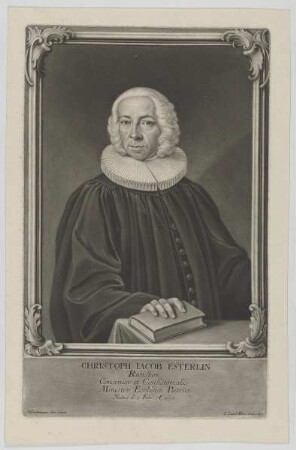 Bildnis des Christoph Iacob Esterlin