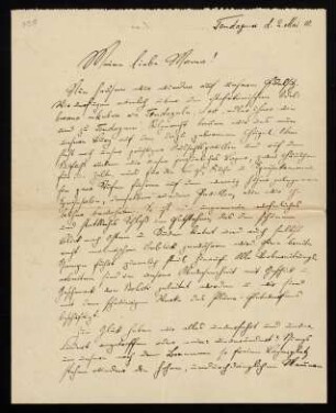 Brief an Mama, 02.05.1910, Tendaguru
