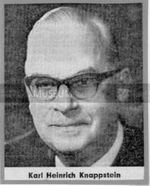 Autogrammkarte von Karl Heinrich Knappstein, Botschafter der BRD in den USA