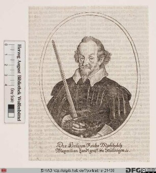 Bildnis Maximilian von Pappenheim, Landgraf zu Stühlingen