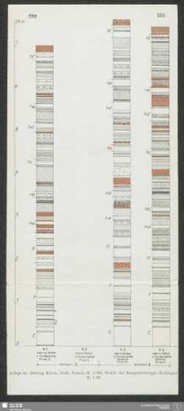 Anlage 4a (Beitrag Knak, Freib. Forsch.-H. C90). Profile der Hangend-Gruppe (Kalilager)
