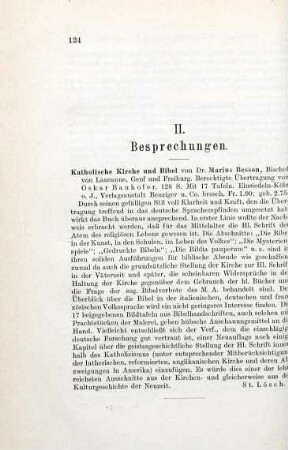 Besprechungen