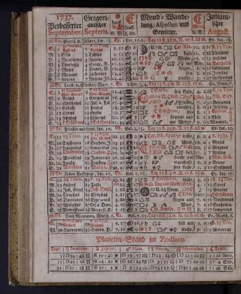 1737. Verbesserter September.