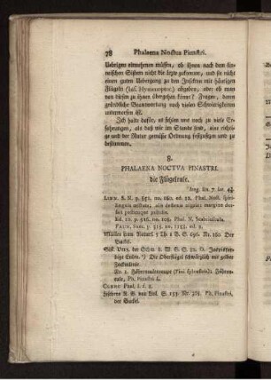8. DIE FLÜGELEULE