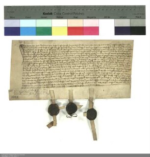 Hans von Haun verschreibt Nikolaus Horn, Verweser einer Vikarie in Fulda, Einkünfte aus seinem Gut in Burghaun