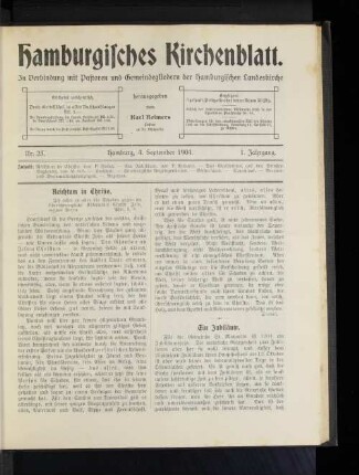 Ein Jubiläum.