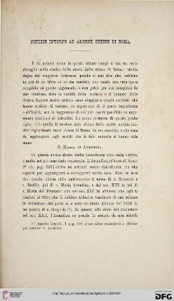 33: Notizie intorno ad alcune chiese di Roma