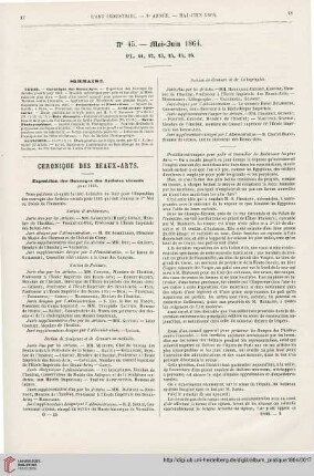 No 45 (Mai-Juin 1864)