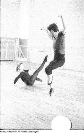 Dresden, Palucca Schule Dresden, Tanztraining mit Gret Palucca, 1958