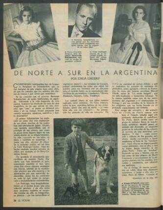 De norte a sur en la Argentina