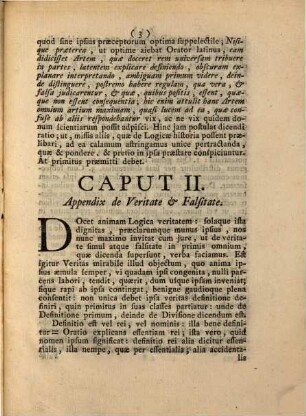 Conclusiones metaphysico-logicae