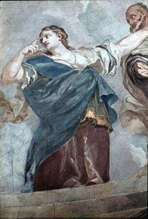 Katharina vor Kaiser Maxentius