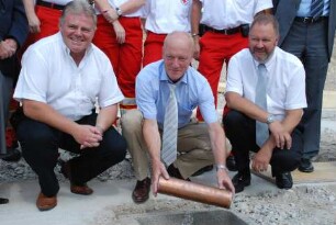 Grundsteinlegung Rettungswache Kürten