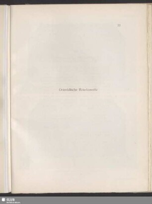 Orientalische Reisekassette