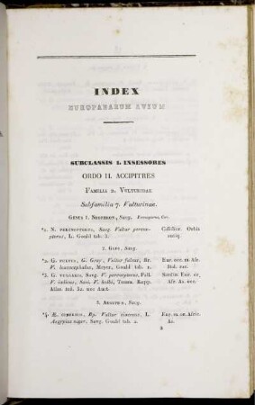 Index Europaearum Aviun