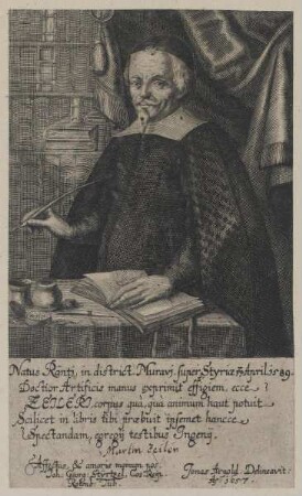 Bildnis des Martin Zeilerus