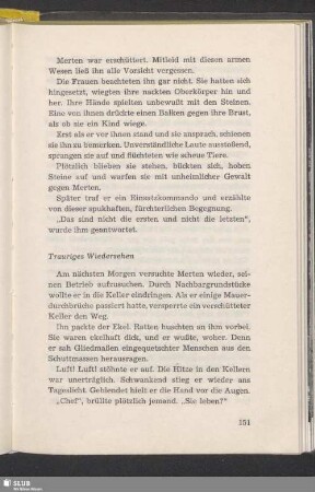 Trauriges Wiedersehen