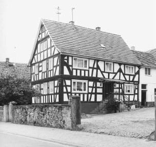 Fachwerkwohnhaus; Büdingen, Untergasse 4