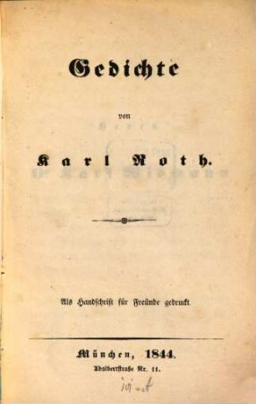 Gedichte