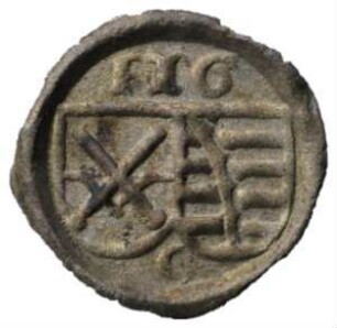 Münze, Pfennig (einseitig), 1512