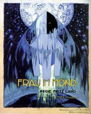 Frau im Mond
