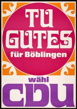 CDU, Gemeinderatswahl 1968