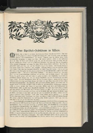 Das Speidel-Jubiläum in Wien