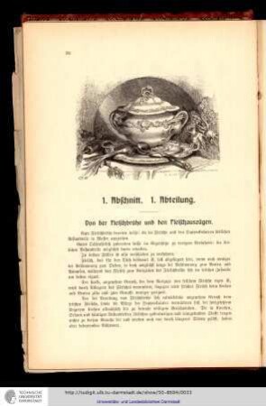 1. Abschnitt. Von den Suppen