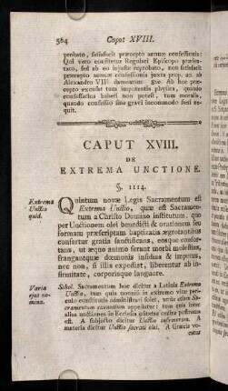 564-599, Caput XVIII