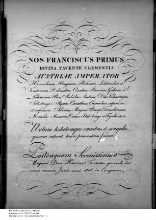 Beitritt Hessens zum Friedensvertrag mit Frankreich. (160 Ratifikation Osterreich)