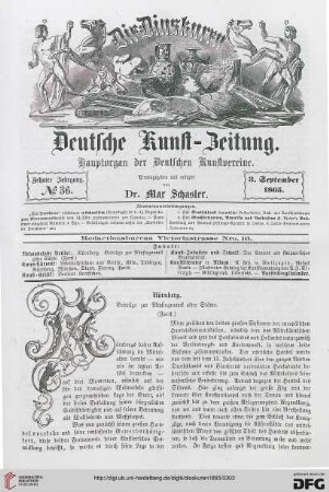 Nr. 36 (3. September 1865)